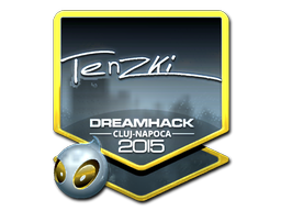 Item Sticker | tenzki (Foil) | Cluj-Napoca 2015