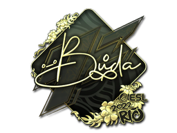Item Sticker | BUDA (Gold) | Rio 2022