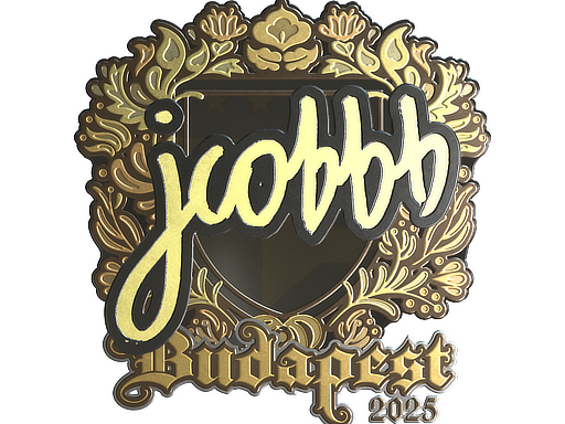 Item Sticker | jcobbb (Gold) | Budapest 2025