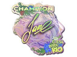 Item Sticker | Jame (Holo, Champion) | Rio 2022