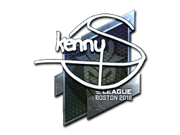 Cosmetic Sticker | kennyS (Foil) | Boston 2018 of Craft