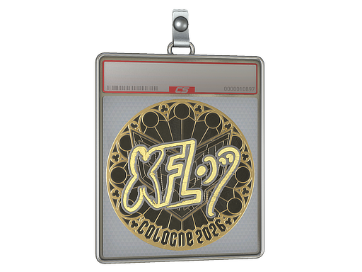 Item Sticker Slab | xfl0ud (Gold) | Cologne 2026