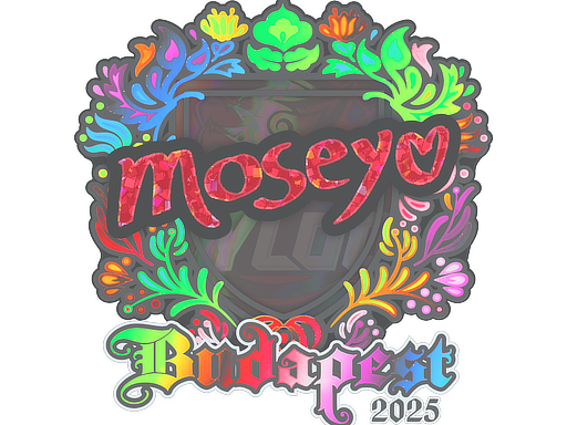 Item Sticker | Moseyuh (Holo) | Budapest 2025