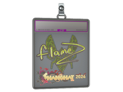Item Sticker Slab | FlameZ (Holo) | Shanghai 2024