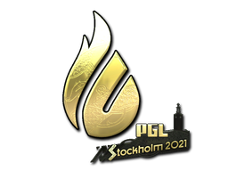Item Sticker | Copenhagen Flames (Gold) | Stockholm 2021
