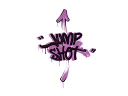 Item Sealed Graffiti | Jump Shot (Bazooka Pink)