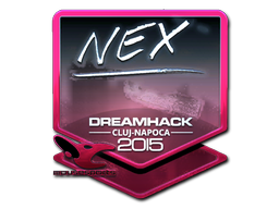 Item Sticker | nex (Foil) | Cluj-Napoca 2015
