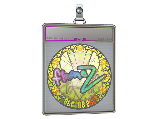 Item Sticker Slab | FlameZ (Holo) | Cologne 2026