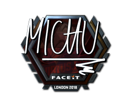 Item Sticker | MICHU (Foil) | London 2018