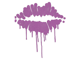 Item Sealed Graffiti | Kiss (Bazooka Pink)