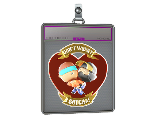 Item Sticker Slab | Don't Worry (Foil)