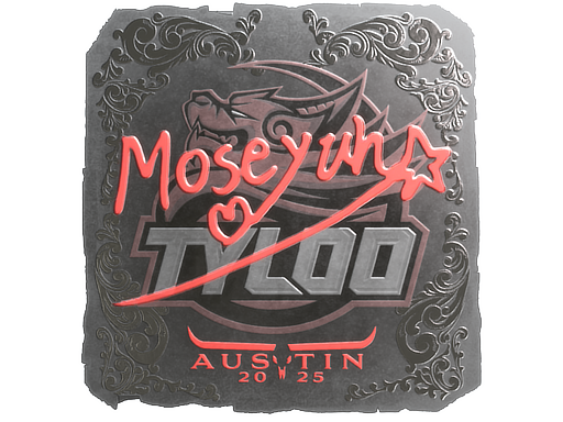 Item Sticker | Moseyuh (Foil) | Austin 2025