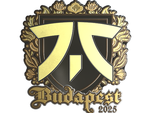 Item Sticker | fnatic (Gold) | Budapest 2025