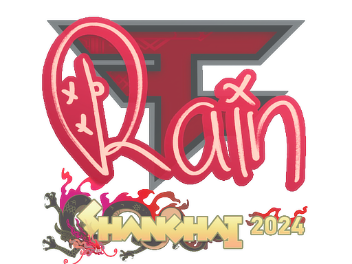 Item Sticker | rain | Shanghai 2024
