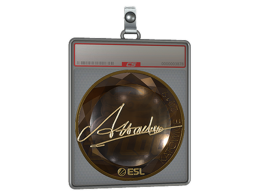 Item Sticker Slab | Attacker (Gold) | Katowice 2019