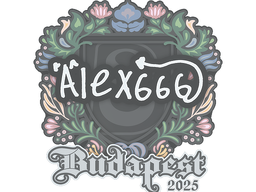 Item Sticker | alex666 | Budapest 2025