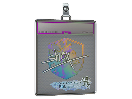Item Sticker Slab | shox (Holo) | Antwerp 2022
