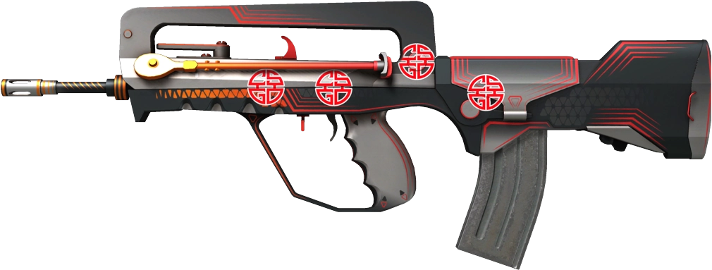 FAMAS | Valence (Battle-Scarred) - EsportFire.com