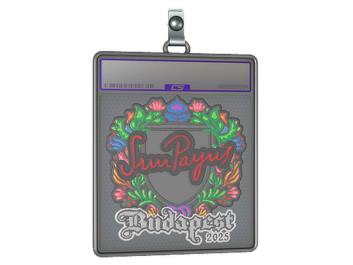 Item Sticker Slab | SunPayus (Embroidered) | Budapest 2025