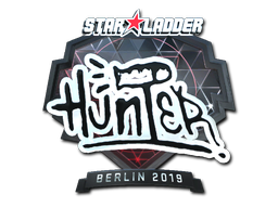 Item Sticker | huNter- (Foil) | Berlin 2019
