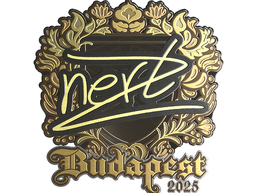 Item Sticker | NertZ (Gold) | Budapest 2025
