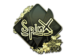 Item Sticker | Spinx (Gold) | Rio 2022