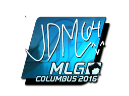 Item Sticker | jdm64 (Foil) | MLG Columbus 2016