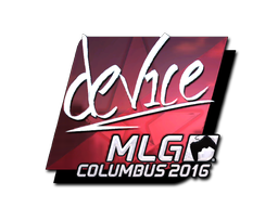 Item Sticker | device (Foil) | MLG Columbus 2016