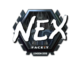 Item Sticker | nex (Foil) | London 2018