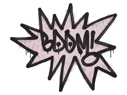 Item Graffiti | BOOM (War Pig Pink)