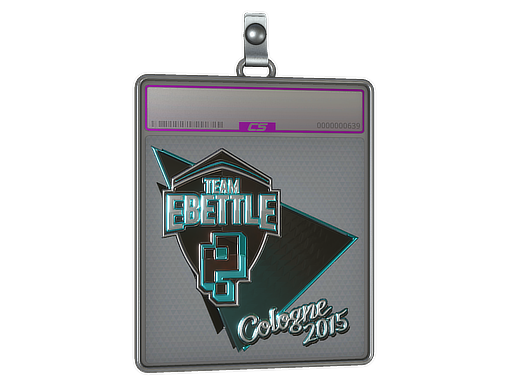 Item Sticker Slab | Team eBettle (Foil) | Cologne 2015