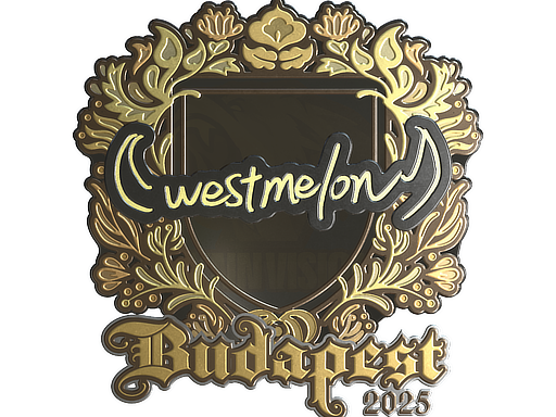 Item Sticker | westmelon (Gold) | Budapest 2025