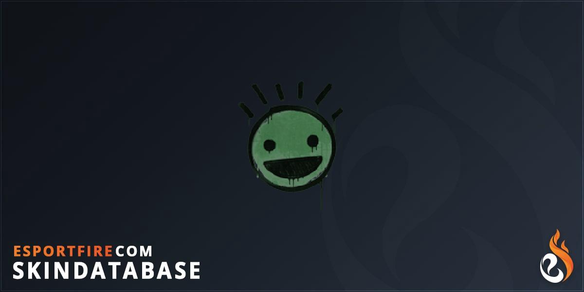 Graffiti | Still Happy (Jungle Green) - EsportFire.com