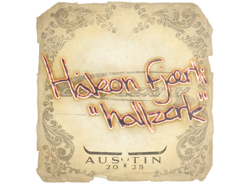 Item Sticker | hallzerk | Austin 2025
