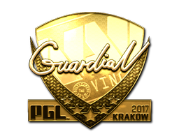 Item Sticker | GuardiaN (Gold) | Krakow 2017