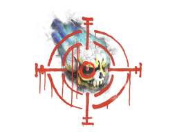 Item Graffiti | Skull n' Crosshairs