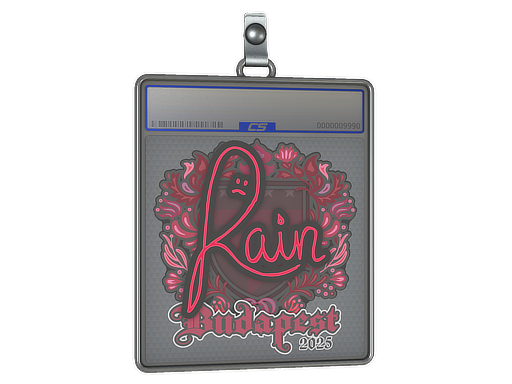 Item Sticker Slab | rain | Budapest 2025