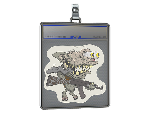 Item Sticker Slab | Black Shark Shooter