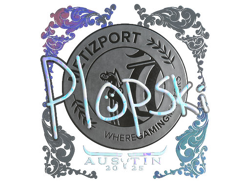 Item Sticker | Plopski (Holo) | Austin 2025