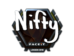 Item Sticker | Nifty (Foil) | London 2018