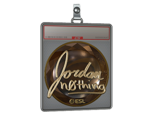 Item Sticker Slab | n0thing (Gold) | Katowice 2019
