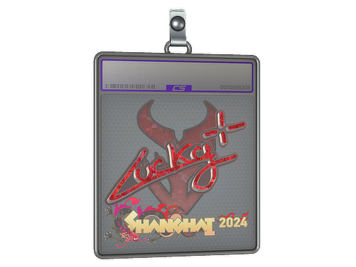 Item Sticker Slab | Lucky (Glitter) | Shanghai 2024