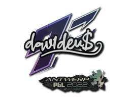 Item Sticker | dav1d | Antwerp 2022