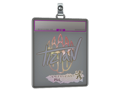 Item Sticker Slab | tiziaN (Holo) | Antwerp 2022