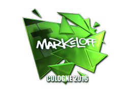 Item Sticker | markeloff (Foil) | Cologne 2016