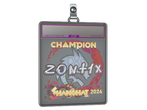 Item Sticker Slab | zont1x (Holo, Champion) | Shanghai 2024