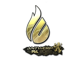 Item Sticker | Copenhagen Flames (Gold) | Antwerp 2022