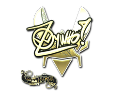 Item Sticker | ZywOo (Gold) | Paris 2023