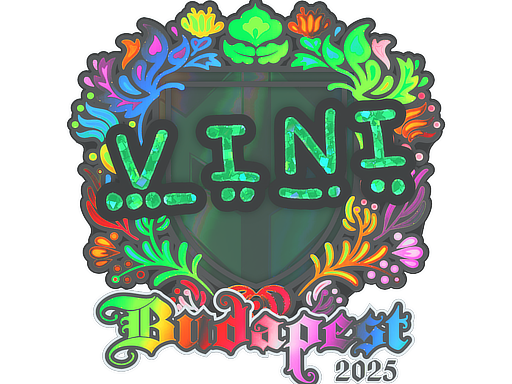 Item Sticker | VINI (Holo) | Budapest 2025