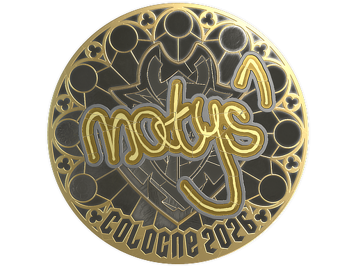 Item Sticker | MATYS (Gold) | Cologne 2026
